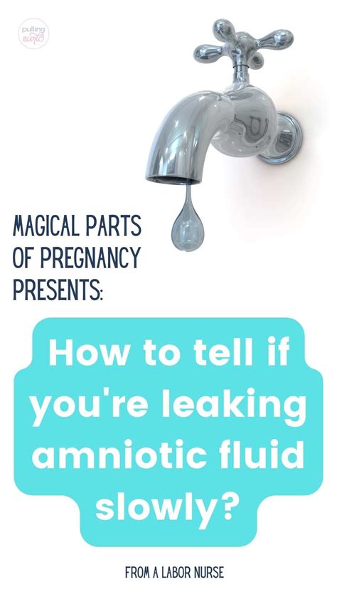 can amniotic fluid leak and then stop|How can you tell if your slowly leaking amniotic fluid versus just ...